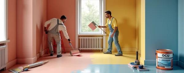 Peinture des espaces intérieurs